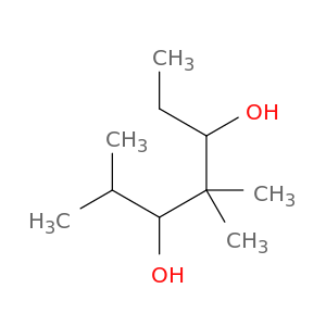 2,4,4-trimethylheptane-3,5-diol