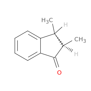 1H-Inden-1-one, 2,3-dihydro-2,3-dimethyl-, trans-