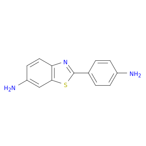 6-Benzothiazolamine, 2-(4-aminophenyl)-