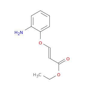 2-Propenoic acid, 3-(2-aminophenoxy)-, ethyl ester, (2E)-