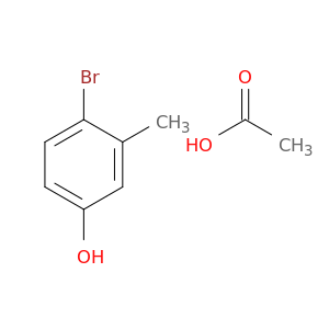 苯酚,4-溴-3-甲基-,1-乙酸盐