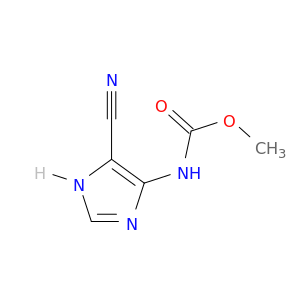 Carbamic acid, (5-cyano-1H-imidazol-4-yl)-, methyl ester