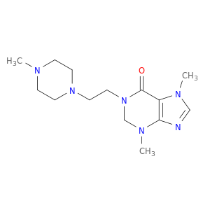 2,3-DIHYDRO-3,7-DIMETHYL-1-(2-(4-METHYLPIPERAZINYL)ETHYL)-6-1H-PURINO NE