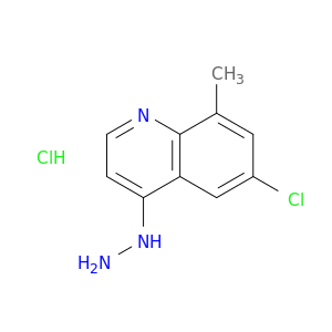 6-Chloro-4-hydrazino-8-methylquinoline hydrochloride