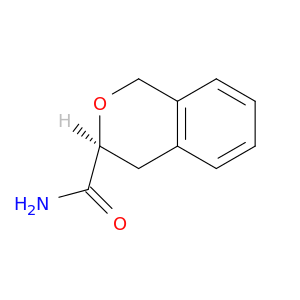 (3S)-3,4-dihydro-1H-2-benzopyran-3-carboxamide