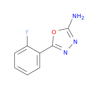 [5-(2-氟苯基)-1,3,4-恶二唑-2-基]胺