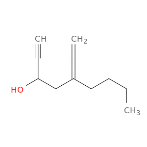 1-Nonyn-3-ol, 5-ethenylidene-