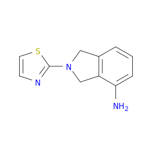 2-(1,3-Thiazol-2-yl)-2,3-dihydro-1H-isoindol-4-amine