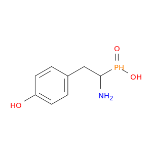 Phosphinic acid, [1-amino-2-(4-hydroxyphenyl)ethyl]-