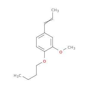 1-丁氧基-2-甲氧基-4-(1-丙烯-1-基)苯