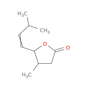 2(3H)-Furanone, dihydro-4-methyl-5-(3-methyl-1-butenyl)-