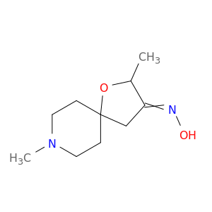1-Oxa-8-azaspiro[4.5]decan-3-one, 2,8-dimethyl-, oxime