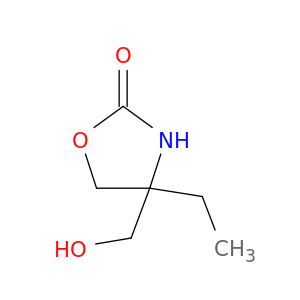 2-Oxazolidinone, 4-ethyl-4-(hydroxymethyl)-