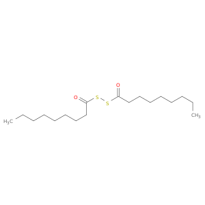 Disulfide, bis(1-oxononyl)