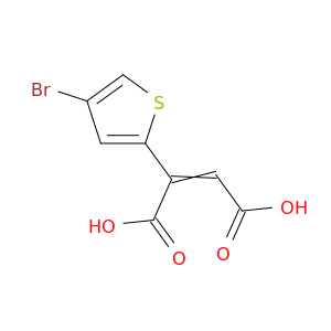 2-Butenedioic acid, 2-(4-bromo-2-thienyl)-