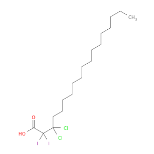 Octadecanoic acid, dichlorodiiodo-