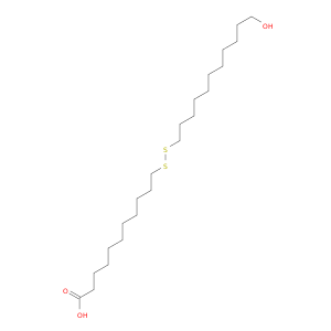Undecanoic acid, 11-[(11-hydroxyundecyl)dithio]-