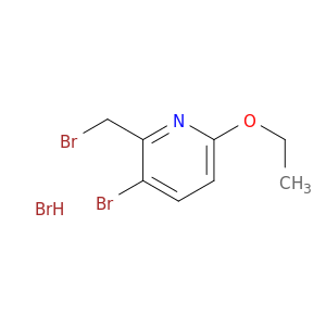 3-溴-2-(溴甲基)-6-乙氧基吡啶氢溴化物