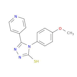 4-(4-Methoxyphenyl)-5-(pyridin-4-yl)-4H-1,2,4-triazole-3-thiol