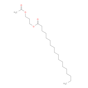 Octadecanoic acid, 2-(acetyloxy)methylethyl ester