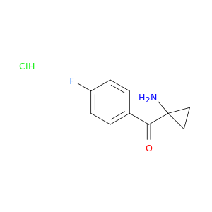 1-(4-fluorobenzoyl)cyclopropan-1-amine hydrochloride
