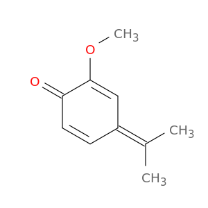 2,5-Cyclohexadien-1-one, 2-methoxy-4-(1-methylethylidene)-
