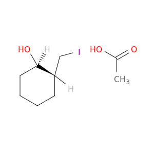 Cyclohexanol, 2-(iodomethyl)-, acetate, trans-
