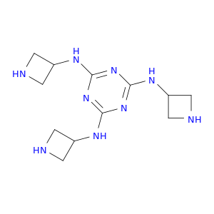 1,3,5-Triazine-2,4,6-triamine, N,N',N''-tris(3-azetidinyl)-