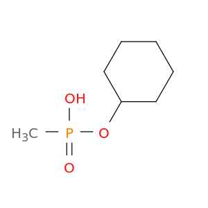 Phosphonic acid,P-methyl-, monocyclohexyl ester