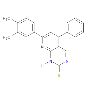 Pyrido[2,3-d]pyrimidine-2(1H)-thione, 7-(3,4-dimethylphenyl)-5-phenyl-
