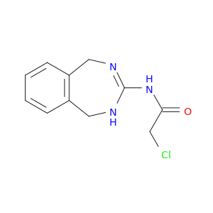 Acetamide, 2-chloro-N-(2,5-dihydro-1H-2,4-benzodiazepin-3-yl)-