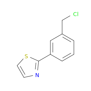 2-[3-(氯甲基)苯基]噻唑