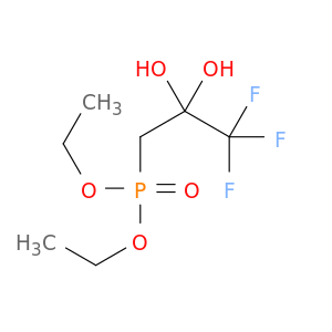 Phosphonic acid, (3,3,3-trifluoro-2,2-dihydroxypropyl)-, diethyl ester