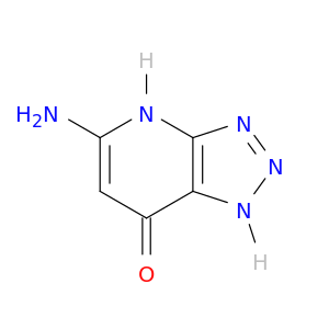 7H-1,2,3-Triazolo[4,5-b]pyridin-7-one, 5-amino-1,4-dihydro-