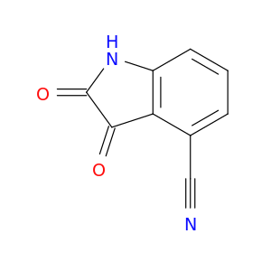 2,3-Dioxoindoline-4-carbonitrile