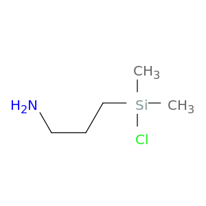 1-Propanamine, 3-(chlorodimethylsilyl)-