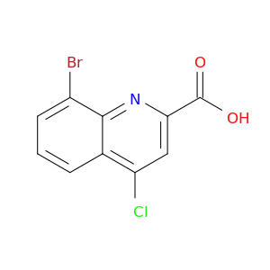 8-BRomo-4-chloroquinoline-2-carboxylic acid