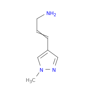 3-(1-methyl-1H-pyrazol-4-yl)prop-2-en-1-amine