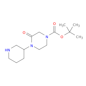 tert-Butyl 3-oxo-4-(piperidin-3-yl)piperazine-1-carboxylate