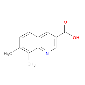 7,8-Dimethylquinoline-3-carboxylic acid