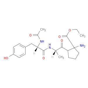 L-Alaninamide, N-acetyl-L-tyrosyl-N-[1-(ethoxycarbonyl)cyclopentyl]-