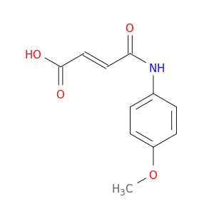 4-(4-甲氧基苯胺)-4-氧丁-2-烯酸
