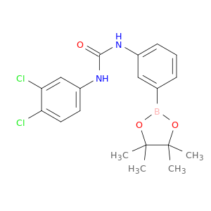 1-(3,4-Dichlorophenyl)-3-[3-(tetramethyl-1,3,2-dioxaborolan-2-yl)phenyl]urea