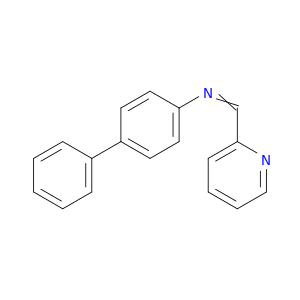 [1,1'-Biphenyl]-4-amine, N-(2-pyridinylmethylene)-
