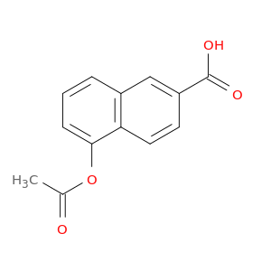 2-Naphthalenecarboxylic acid, 5-(acetyloxy)-