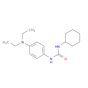 Urea, N-cyclohexyl-N'-[4-(diethylamino)phenyl]-