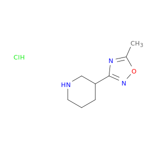 5-甲基-3-（哌啶-3-基）-1,2,4-恶二唑盐酸盐