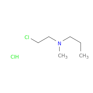 1-Propanamine, N-(2-chloroethyl)-N-methyl-, hydrochloride