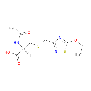 L-Cysteine, N-acetyl-S-[(5-ethoxy-1,2,4-thiadiazol-3-yl)methyl]-