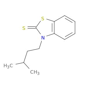 2(3H)-Benzothiazolethione, 3-(3-methylbutyl)-